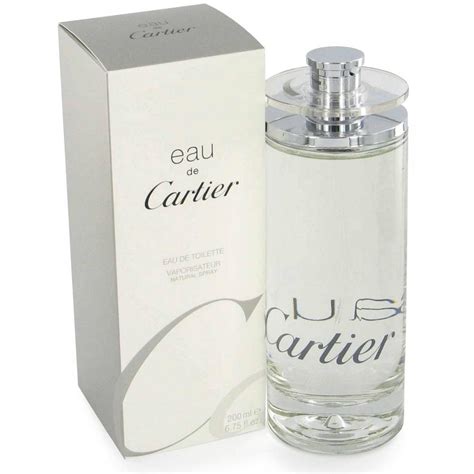 eau de cartier eau de toilette 200ml|cartier unisex fragrance.